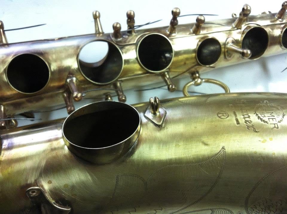 Tenor saxophone overhaul, photo 21
