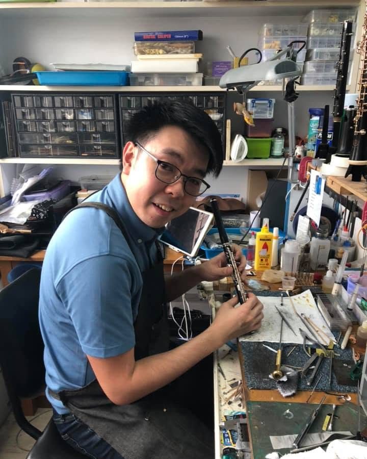 Chan Tung Hoe at work